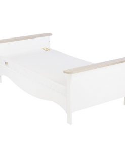 Cuddleco Clara Cot Bed, Wardrobe & Dresser - White/Driftwood Ash - Image 5