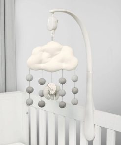 Mamas & Papas Welcome To The World Elephant Musical Cot Mobile