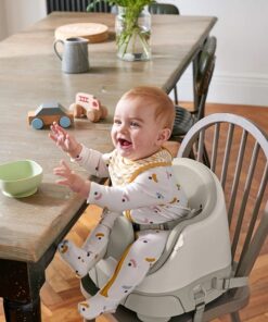 Mamas & Papas Bug 3-in-1 Floor & Booster Seat With Activity Tray - Clay - Image 2