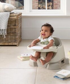 Mamas & Papas Bug 3-in-1 Floor & Booster Seat With Activity Tray - Clay - Image 7