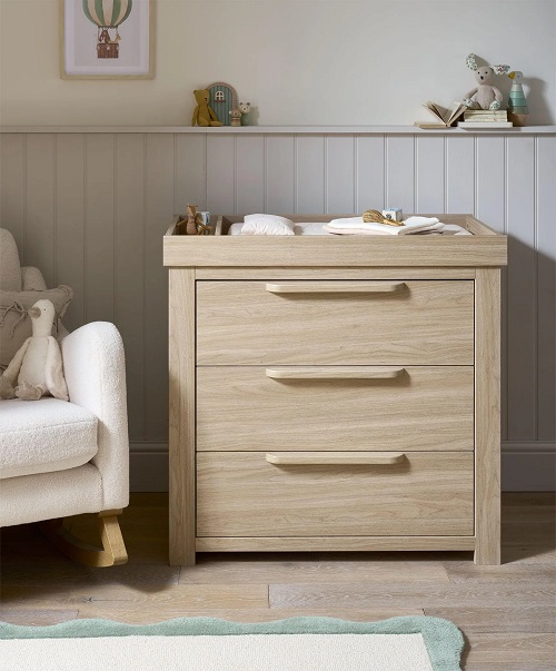 Mamas & Papas Franklin 3pc Room Set - Oak - Image 5