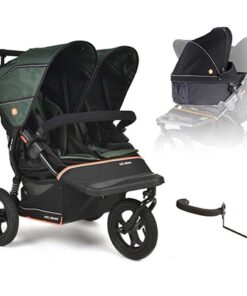 Out n About Double V6 Newborn & Toddler Starter Bundle Sycamore Green