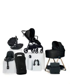 Mamas & Papas Vardo Pushchair Bundle with Maxi-Cosi Pebble 360 Pro² Car Seat – Noir