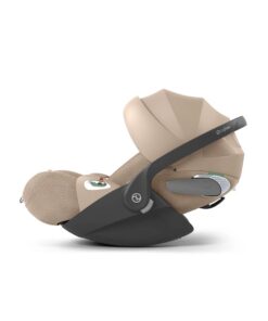 Mamas & Papas Vardo Pushchair Bundle with Cybex Cloud T Car Seat - Shell/Cosy Beige - Image 6
