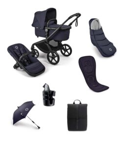 Bugaboo Fox 5 Renew Complete Pushchair Bundle - Deep Indigo