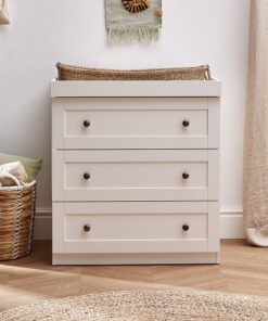 Silver Cross Bromley White Dresser