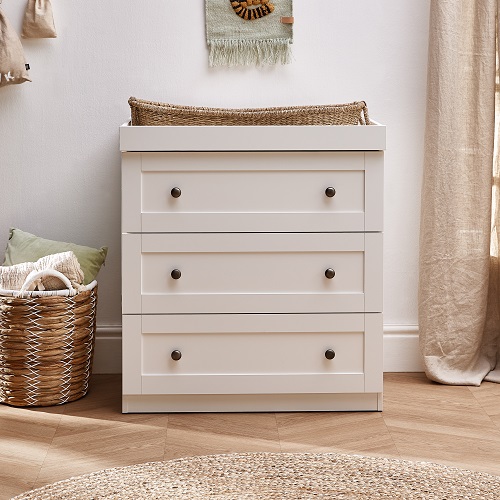 Silver Cross Bromley White Dresser