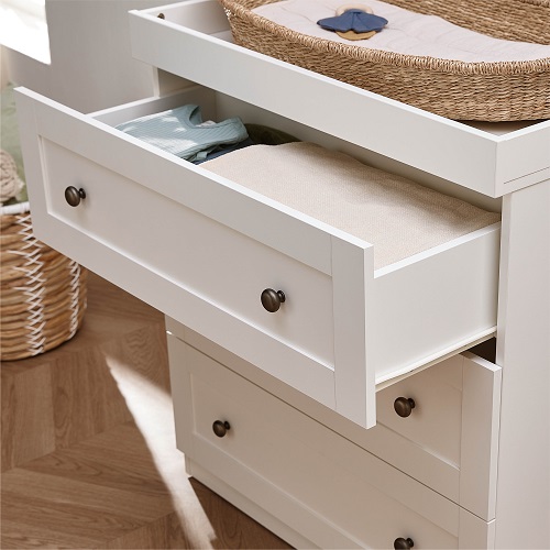 Silver Cross Bromley White Dresser - Image 2