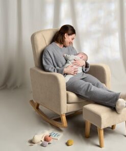 Silver Cross Carmel Nursing Chair & Footstool