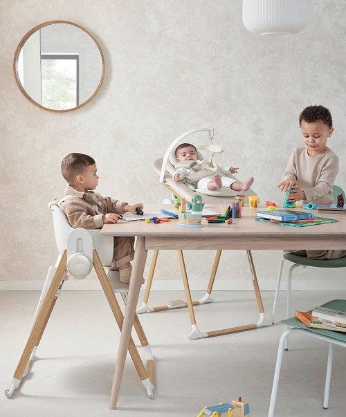 Mamas & Papas Eno Highchair, Bouncer & Cushion Complete Bundle - Image 5