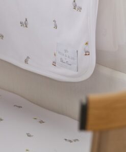 Silver Cross Rosa & Blue New Arrival Bedside Crib Set - Duckling - Image 2