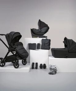 Bababing Raffi MKII Travel Bundle - Satin Black