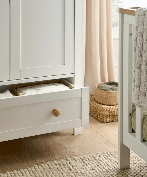 Mamas & Papas 3 Piece Set Wedmore - White/Natural - Image 4