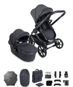 iCandy Peach 8 Pushchair & Carrycot Bundle - Grey