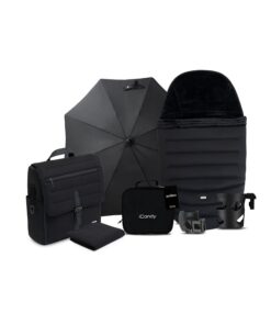 iCandy Peach 8 Pushchair & Carrycot 360 Car Seat Bundle - Black - Image 9