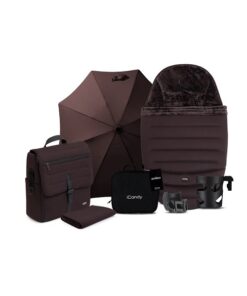iCandy Peach 8 Pushchair & Carrycot 360 Car Seat Bundle - Coffee Bean - Image 9