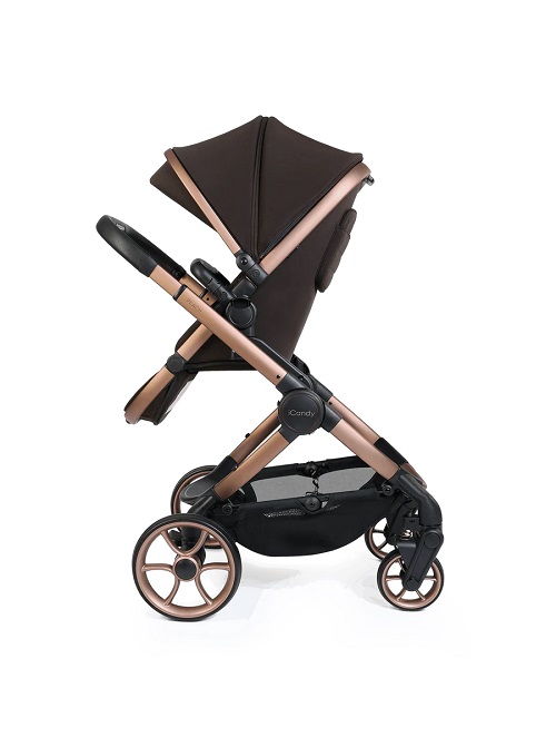 iCandy Peach 8 Pushchair & Carrycot 360 Car Seat Bundle - Pecan - Image 6