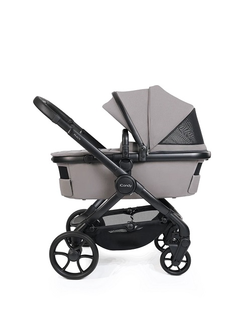 iCandy Peach 8 Pushchair & Carrycot 360 Car Seat Bundle - Porcini - Image 3