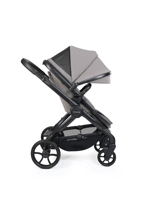 iCandy Peach 8 Pushchair & Carrycot 360 Car Seat Bundle - Porcini - Image 7