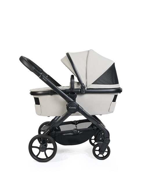 iCandy Peach 7 Pushchair & Carrycot 360 Car Seat Bundle - Taupe - Image 3