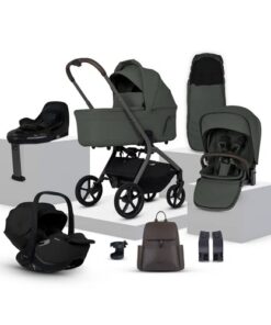 Silver Cross Breez Ultimate 360 Infant Carrier Bundle - Pewter